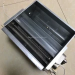 new cross flow fan with heater for air fryer