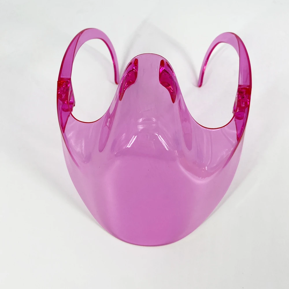 New design Anti Fog Face Shield With Glasses Colored Shield Visors Transparent Face Shield Sunglasses