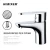 Import New design best selling quickly delivery bathroom single handle chrome basin faucet from China