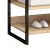 Import New Design Cloth Stand Modern Metal Wooden Clothes Rack With Shoe Shelf from China