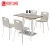 New design food court restaurant table contemporary commercial restaurant furniture