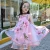Import New Design Girls Summer Princess Skirt 3D Flowers Kids Clothing Dress from China