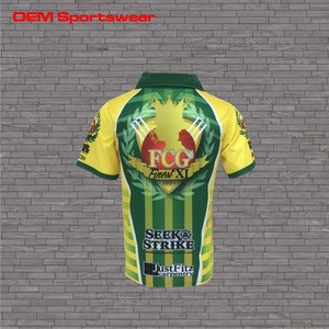 New design sublimation cricket team jerseys