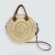 Import New Design Wholesale Straw Shoulder Bag Anti-Theft Round Small Corn Husk Straw Bag from Hong Kong