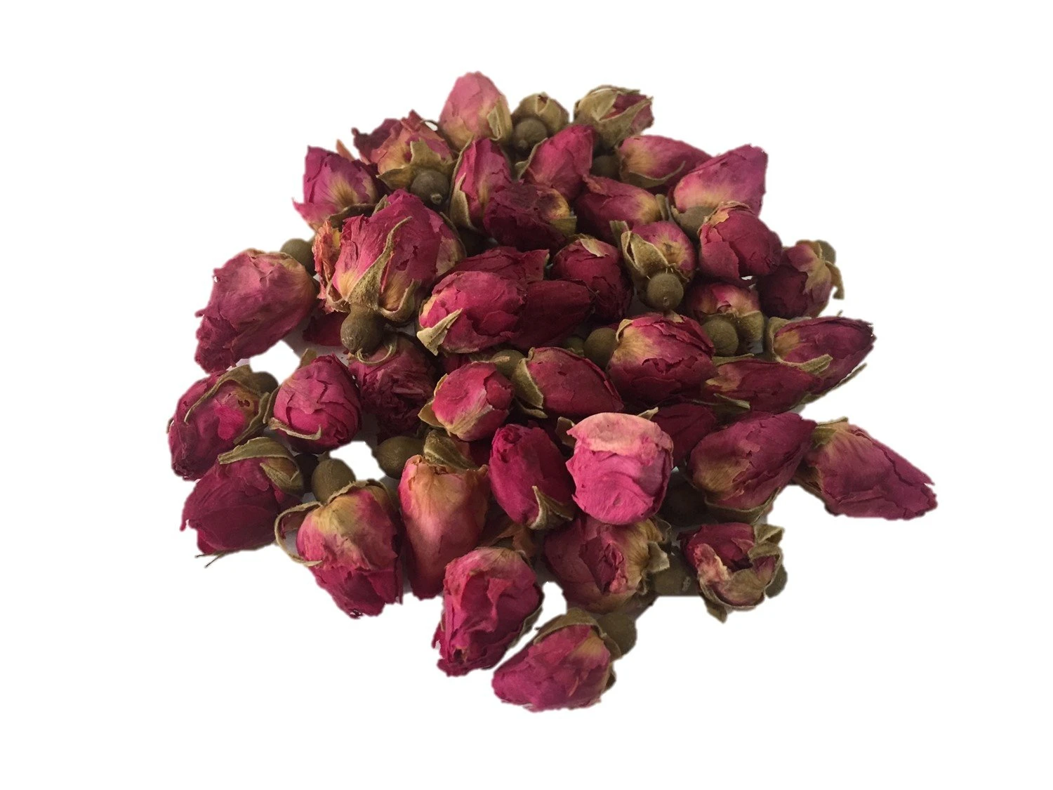 New Harvest Pink Rose Bud Tea Premium Dry Purple Rose Bud Flower for Tea Herbal Organic Edible Dried Rose Buds