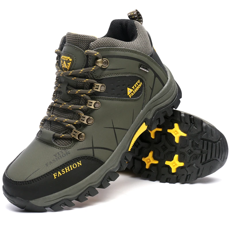 New Men Anti-slip Outdoor Ankle Hiking Boots