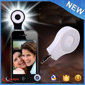 New Mini Portable Selfie Flash Light 16 LEDS Flash Fill Light Match With Selfie Stick for smartphone