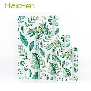 New premium custom printed hard cover fsc paper notebook with elastic band for school office dairy