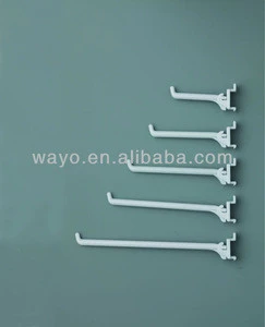 New Product Hold ABS Material Single Cardboard Display Plastic Hook for Promotion Display