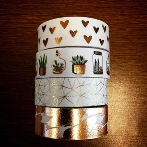New Product Wrapping Label Patterned Custom Make Decorative Washi Tape