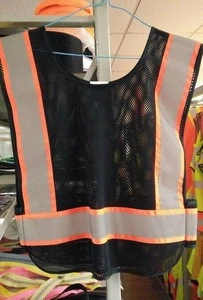 New products roadway vest Customized printing safety vest High Visibility Reflective Safety Vest with En ISO 20471 (DFV1082)