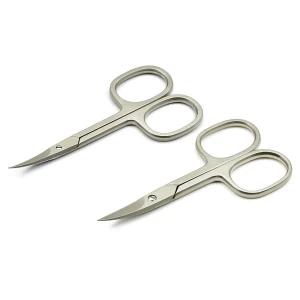 New Professional Silver Steel Straight Manicure Cuticle Scissors Wholesale