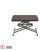 Import New Quality folding design moving computer desk modern rattan table from China