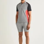 New Smart Boy Quality Polo Shirt Men Short-sleeved Ice Silk Solid Color Mens Business Casual Clothing mens seamless golf shirt