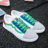 new style customized color canvas casual shoes for men