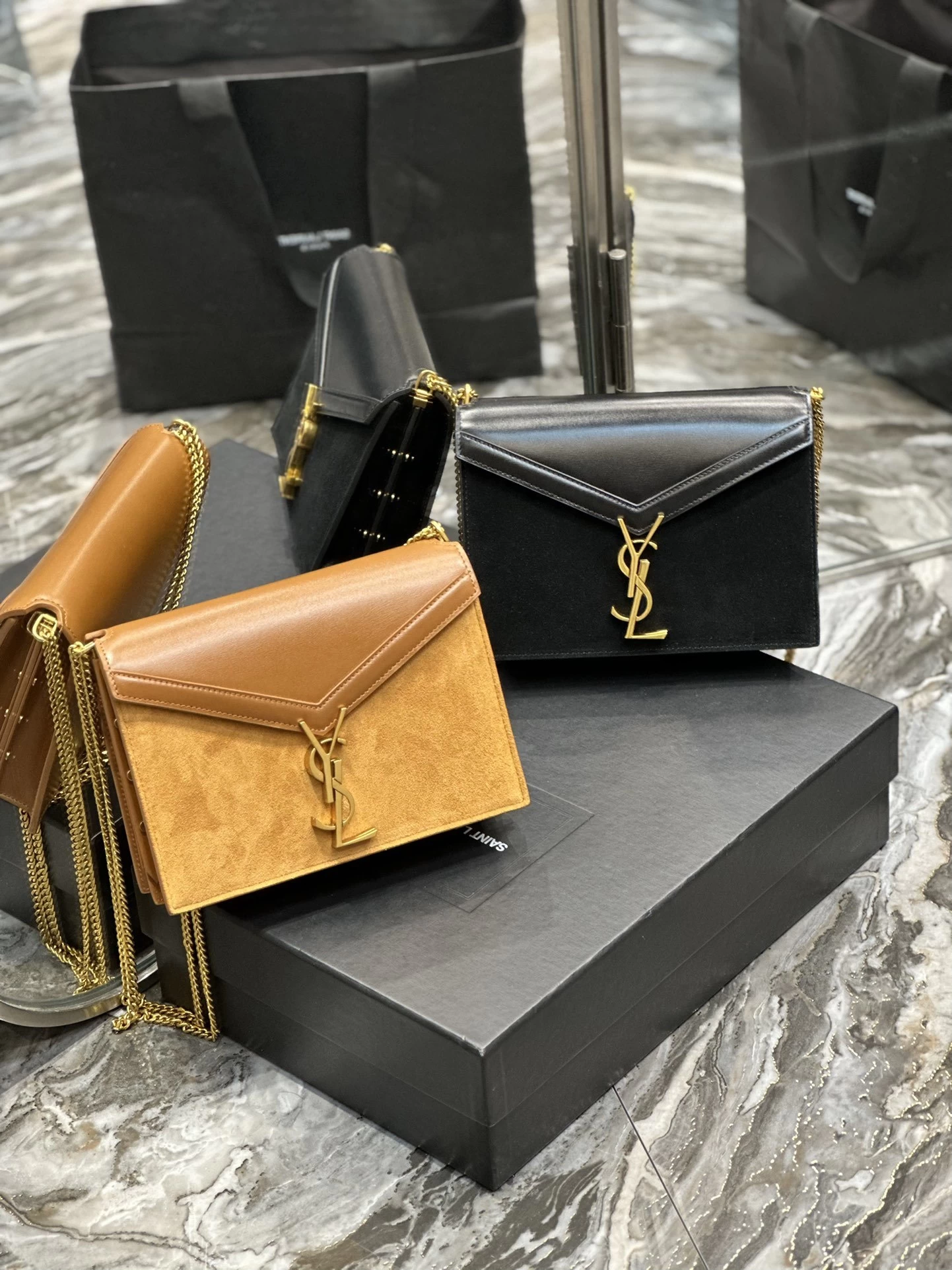 Fashion Leather Small Crossbody Chain Purse 3 Pieces Set Bag Shoulder  Handbags - China Bag and Wholesale Replicas Bags price