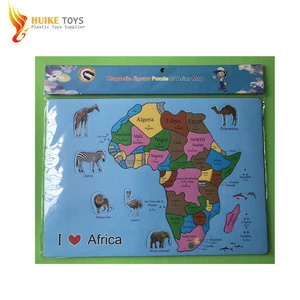 New world map magnetic jigsaw puzzle in 2018