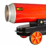 Newest Design 110Kw Poultry Farm /Industry Fan Durable Industrial Portable Diesel Air Fuel Oil Heater With Wheel