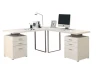 Newest high end space saving office desk with 3 drawers