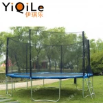 Newest Indoor trampoline professional trampoline kids single bungee jumping trampoline