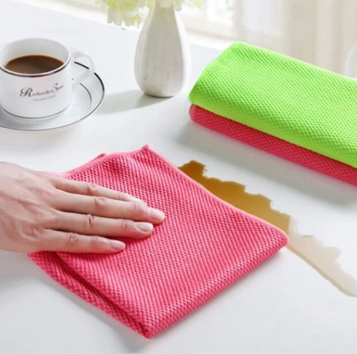 Newstyle colorful  cleaning glass micofiber cloth