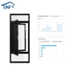 NF Aluminum adjustable casement window hurricane windows soundproof glass windows energy efficient casement window