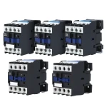 Nusaiger LC1 Electrical contactor 3 pole AC phase type ac contactor telemecanique magetic AC contactor