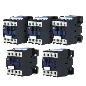 Nusaiger LC1 Electrical contactor 3 pole AC phase type ac contactor telemecanique magetic AC contactor