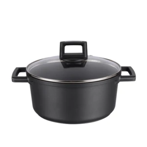 ODM High Performance Black Durable Nonstick Hot Food Cooking Casserole