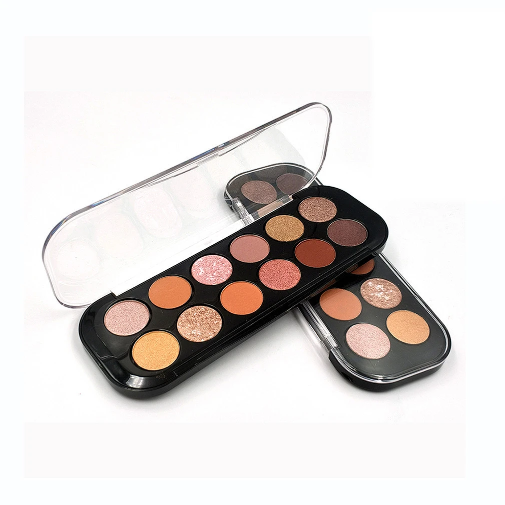 OEM Acceptable Long Lasting Waterproof 12 Color Pigmented Eye Shadow Pallets Make up for daily makeup