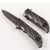 Import OEM all steel handle Short Blade Folding Pocket Hunting Knife from China