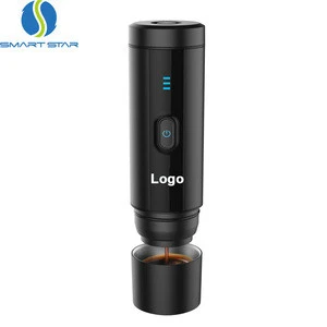 Oem custom Electric Portable Espresso Machine 2 in 1 Compatible with Capsule  Ground  Coffee Maker