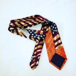 OEM Customized design print silk tie woven necktie making factory
