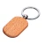 Import OEM Fashionable Factory Price keychain wooden key from China