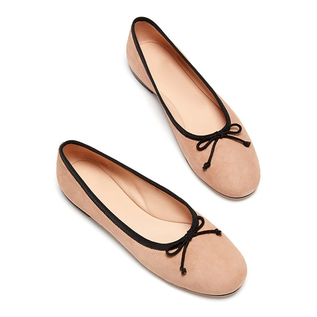 OEM Shoe Manufacturer In China Classic Casual Slip On Ballet Flats Ballerina Shoes Women