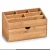 Import Office bamboo stationery storage desk organizer with drawer from China