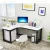 Import Office computer desk furniture 90 degree l shape office workstation from China
