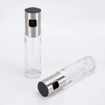 Olive Oil Sprayer Stainless Steel Refillable Bar Bottles for Cooking 100ml Food Grade Vinegar sprayer