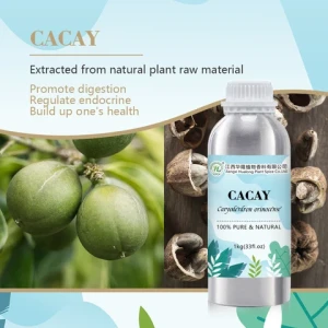 Organic Cacay Seed Oil Unrefined For Face, Skin, Hair - 100% Pure Natural Caryodendron Orinocense Nut Cold Pressed | Bulk 1kg