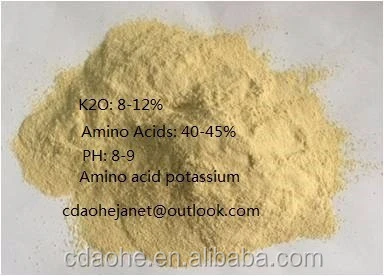 Organic Potassium Silicate Fertilizer Compound Amino Acids potasa quelatada Powder