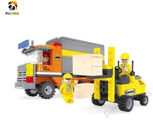 Other Educational truck engineering toy Hot seller car blocks in import and export Puzzle tow truck vehicle kid set toys PA02245