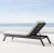 Import Outdoor Beach Sun Lounger bed / swimming pool chair aluminium sun lounger from China