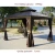Import OUTDOOR GARDEN HARDTOP 3X3.65M ALUMINUM DOUBLE ROOF GAZEBO from China