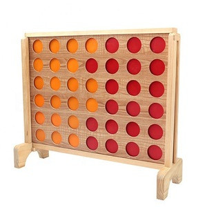 Buy Outdoor Giant Connect Four Game Wooden Four In A Row Game Set For ...