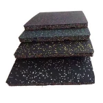 Outdoor Indoor playground crossfit gym rubber flooring tile 30mm