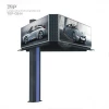 Outdoor Large Pole Three Sided Tri-vision Advertising Billboard