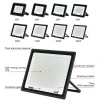 Outdoor low-voltage floodlight square ultra-thin projection light courtyard villa household outdoor lighting industrial light
