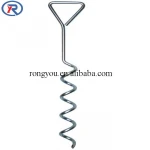 Outdoor Tent Fixed Spiral Nail,Ground Anchor/Peg
