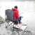 Import Outdoor Ultimate Fishing Chair Camping Folding Chair With Big Ice Bag And Single Cup Side cotton chair from China