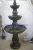 Import Outdoor Water marble fountains handcarved hotels home garden Black and Gold marble water fountain new designs from Pakistan